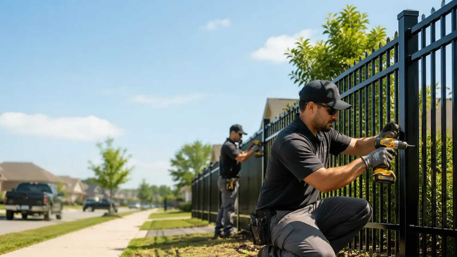Metal Fence Installation in Virginia, IL